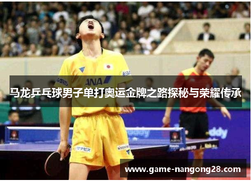 马龙乒乓球男子单打奥运金牌之路探秘与荣耀传承