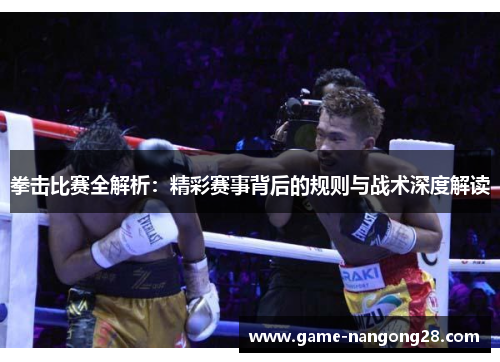 拳击比赛全解析：精彩赛事背后的规则与战术深度解读