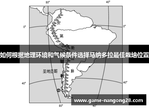 如何根据地理环境和气候条件选择马纳多拉最佳栽培位置